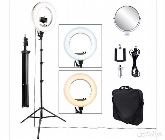 Профессиональная светодиодная кольцевая лампа