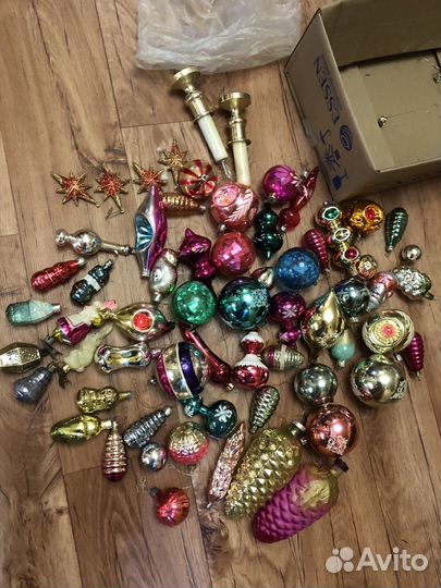 Новогодние игрушки СССР советские