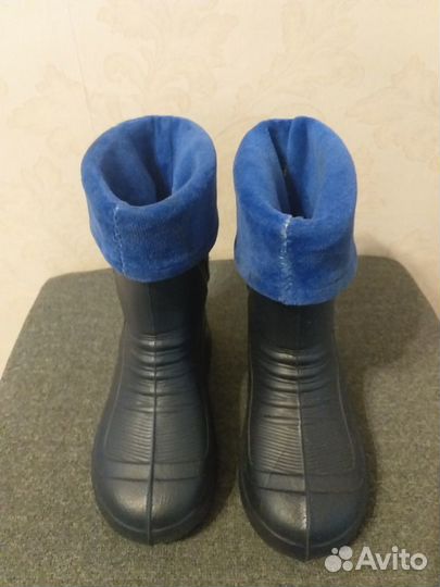 Детские резиновые сапоги