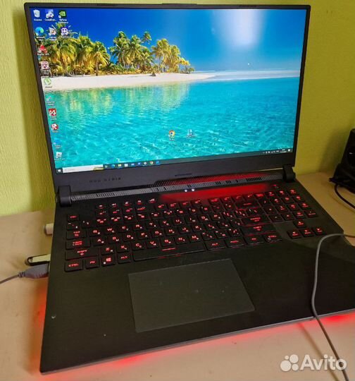 Игровой ноутбук asus rog strix g17