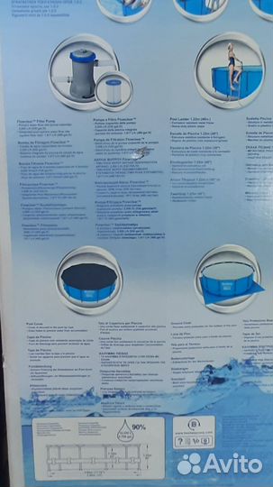 Каркасный бассейн bestway