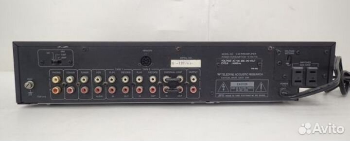 Acoustic Research C-06 P-10 ampp пред конец винтаж