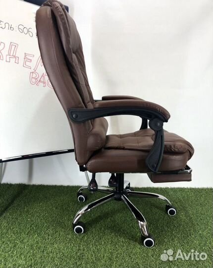 Офисное кресло 606 экокожа