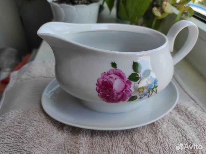 Столовый сервиз гдр новый в упаковке завода 6 перс