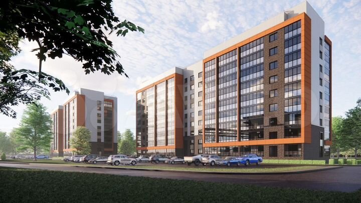 2-к. квартира, 62,6 м², 8/9 эт.