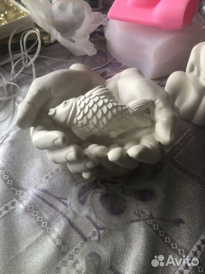 Фигурки из гипса