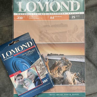 Фотобумага lomond