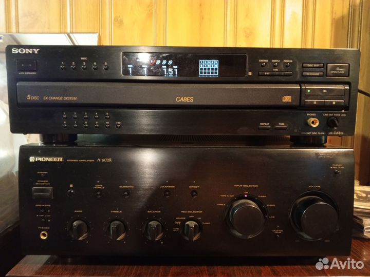 Sony CA8ES проигрыватель CD на пять дисков