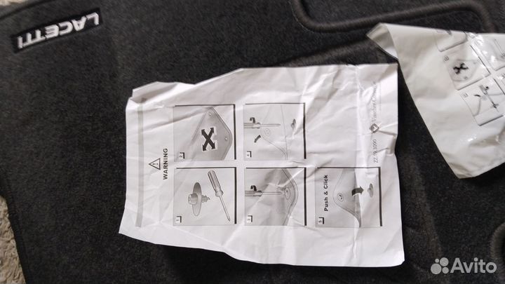 Текстильные ковры GM для Chevrolet lacetti