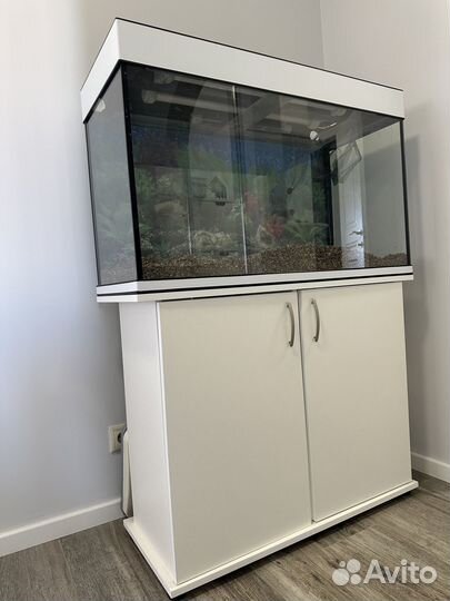 Аквариум с тумбой + фильтры