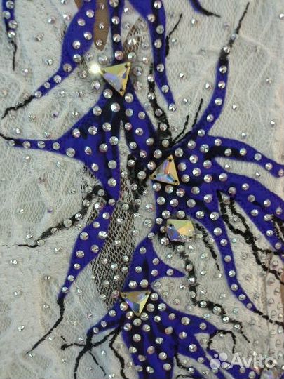 Купальник для художественной гимнастики, рост 158