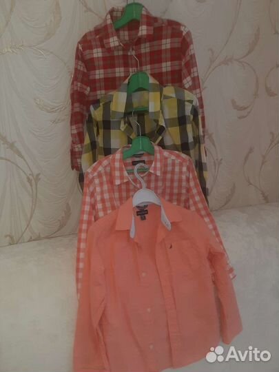 Рубашка для мальчика 116 122 4