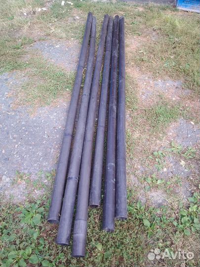 Трубы бу пластик