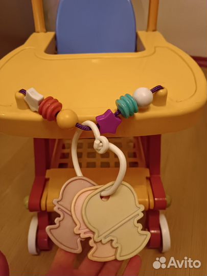 Игрушечная коляска для кукол