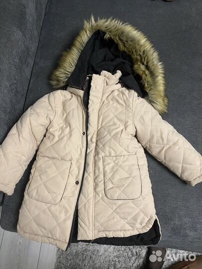 Куртка для девочки зима 98