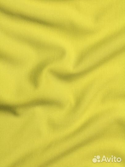 Трикотажная ткань стрейч джерси однотонный.Желтый