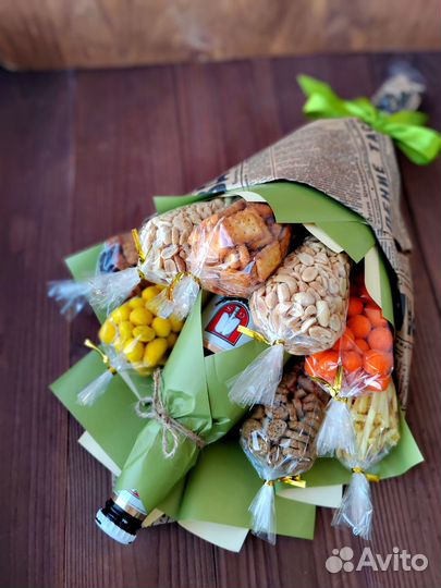 Мужские букеты съедобные. Подарки