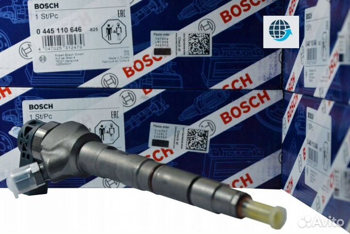 Форсунки новые 0445110646 03L130277Q Audi VW 2.0