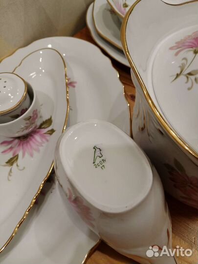 Сервиз столовый. Фарфор, СССР