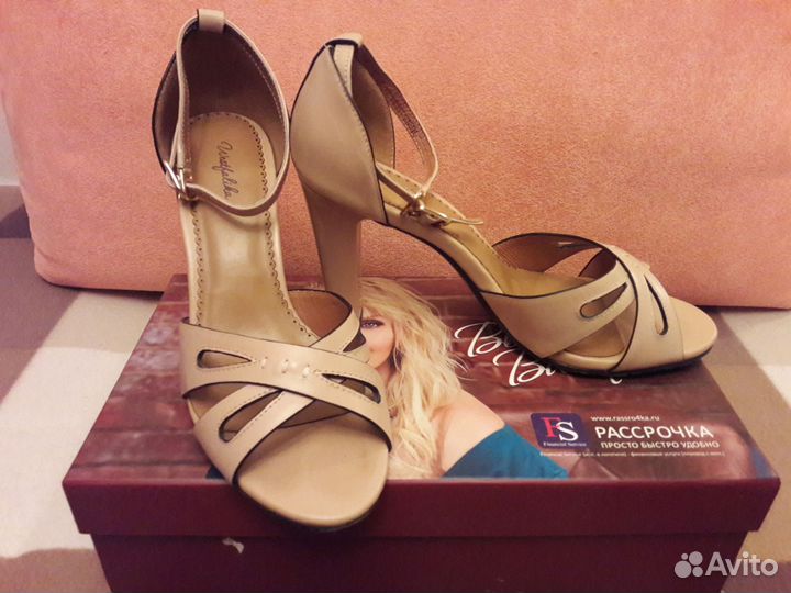 Босоножки женские 37 размер натуральная кожа