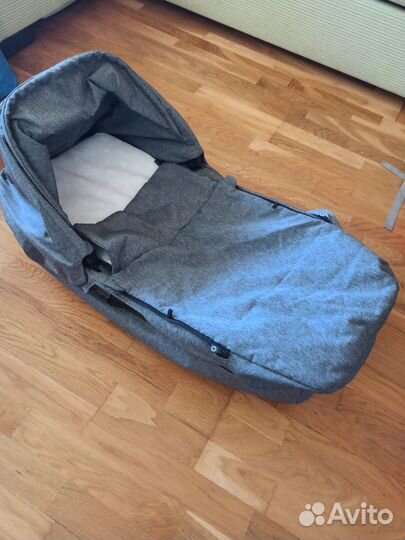 Britax romer коляска brio люлька+прогулка, черная