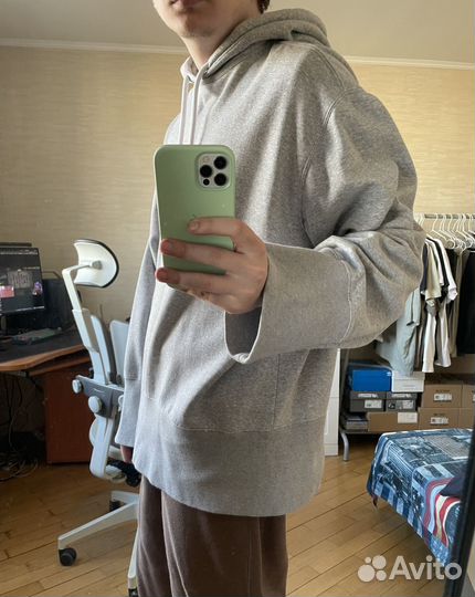 Худи Adidas, оверсайз, размер M