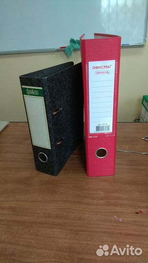 Папка-регистратор 70 мм А5 6 шт с файлами