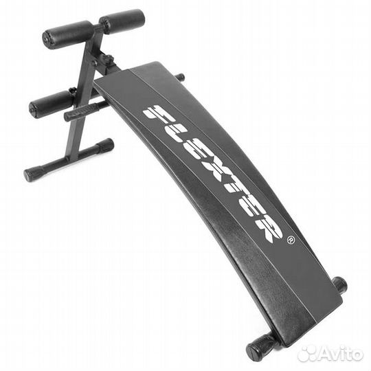 Скамья для пресса Омега с изгибом без ножки