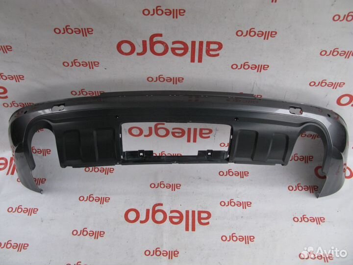 Audi Q7 юбка бампера заднего 2005-2009