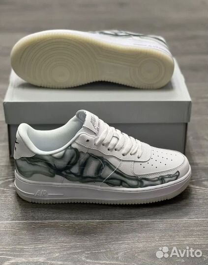 Nike Air Force 1 Low White Skeleton