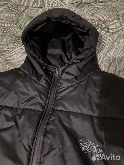 Пуховик tommy sinny light puffer black