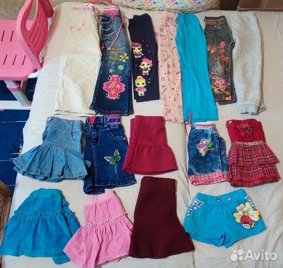 Одежда для девочки 104 см. 4 года (2 пакета)