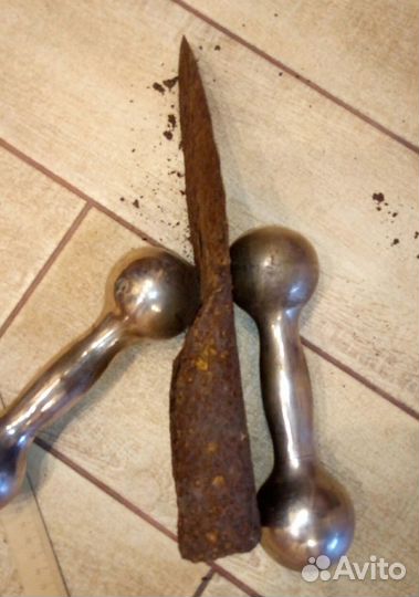 Сошник,плуг старинный кованый 19-20 век