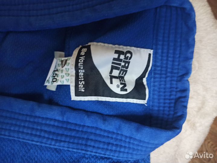 Дзюдоги кимоно Green hill рост 150 лучше на 140