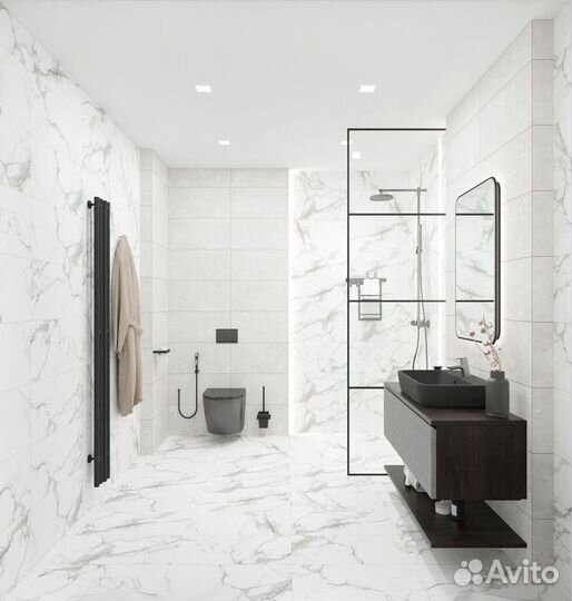 Керамогранит global tile Viktory серый 30х60