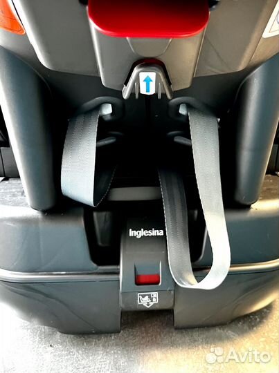 Детская автолюлька от 0 с базой isofix изофикс