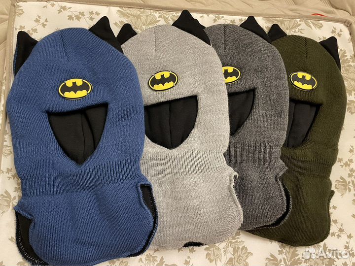 Детский шлем/ шапка для мальчика р48-50