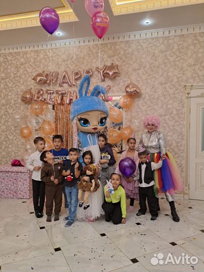 Детские праздники, ростовые куклы,шоу, аниматор