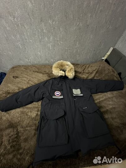 Мужская зимняя парка canada goose snow mantra