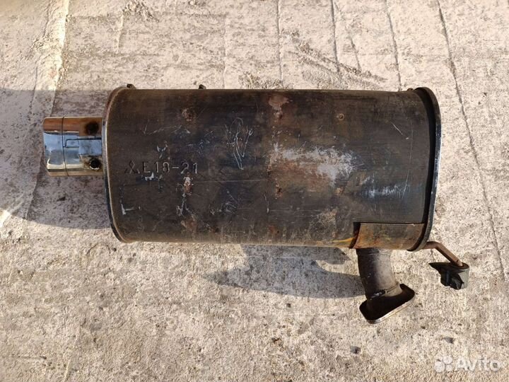 Банка глушителя аутлендер xl