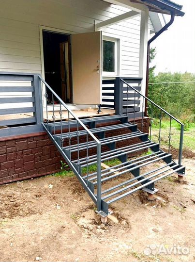 Металлоконструкции с установкой