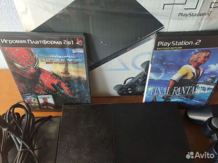 Sony PS2 128 gb+30 игр