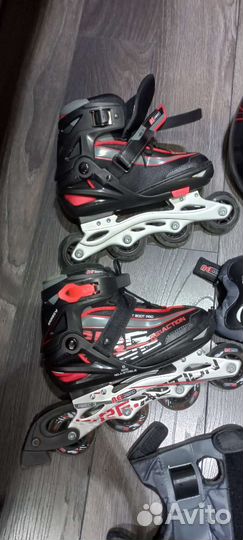 Роликовые коньки детские раздвижные 36-41
