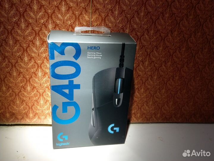 Мвшка игровая logitech 403 hero