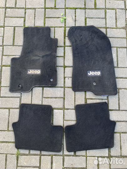 Коврики jeep compass велюр оригинал