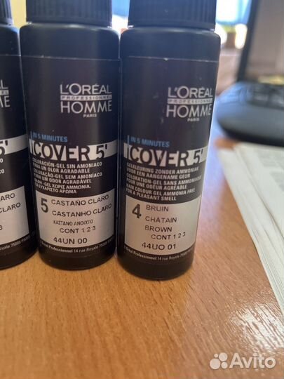 LOreal Homme Cover 5 Тонирующий №5, №4 лореаль