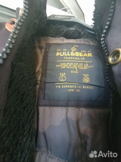 Парка мужская Pull&Bear 46-48