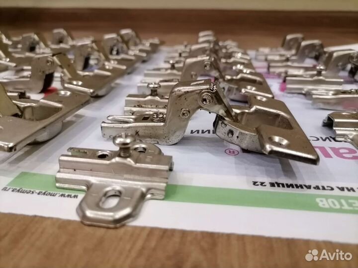 Мебельная петля вкладная hettich Slide