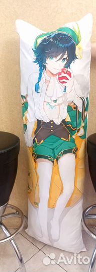 Подушка Дакимакура венти геншин