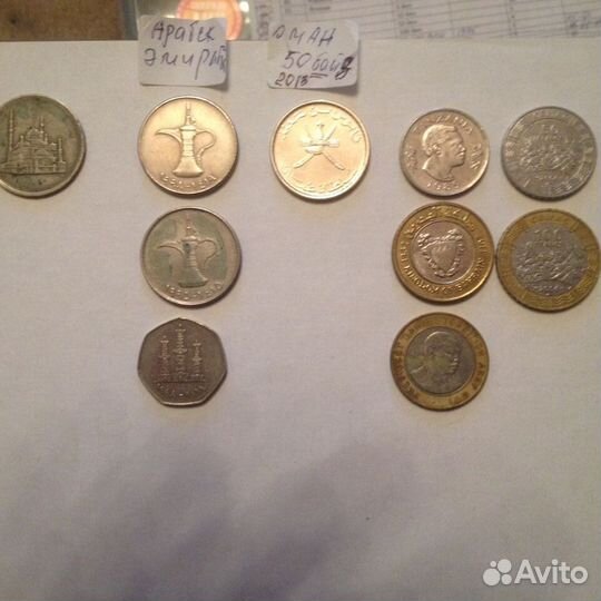 Монеты разных стран